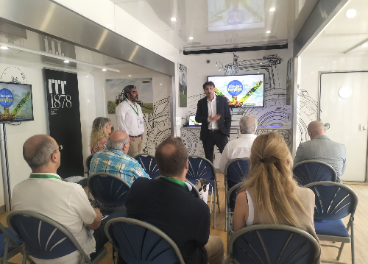 Presentación de New Holland en Expoliva.