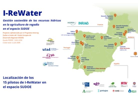 Andalucía impulsa el riego con aguas regeneradas en el olivar 