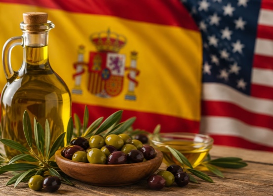 Bruselas presiona a EEUU para que elimine el arancel del 15% al aceite de oliva y las aceitunas