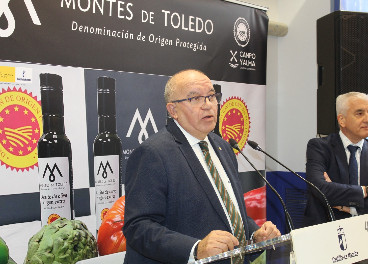Gregorio Gómez, presidente del Consejo Regulador de la DOP Montes de Toledo
