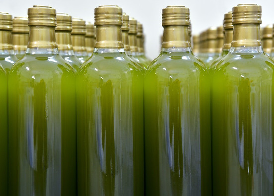 Aceites de oliva envasados