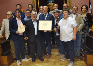 Entrega del galardón Gota d’Oli.