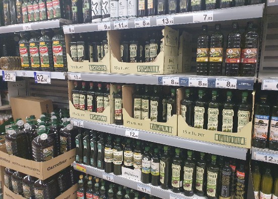Cae un 16% el consumo interior de aceite de oliva virgen extra 