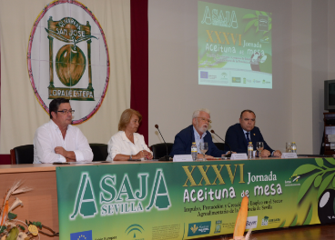 Inauguración de la Jornada de Asaja Sevilla.