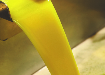 Chorro de aceite de oliva