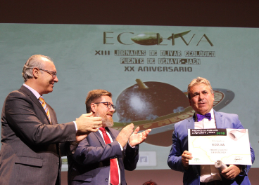 Entrega del premio a Ecoliva