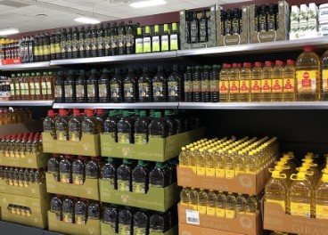 Lineal aceites de Mercadona