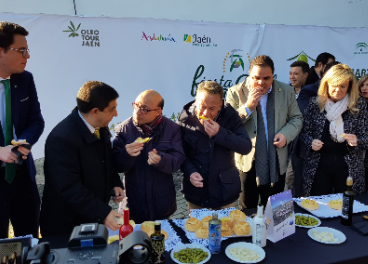 Fiesta Primer Aceite de Jaén celebrada en Martos.