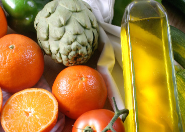 Frutas, hortalizas y aceite