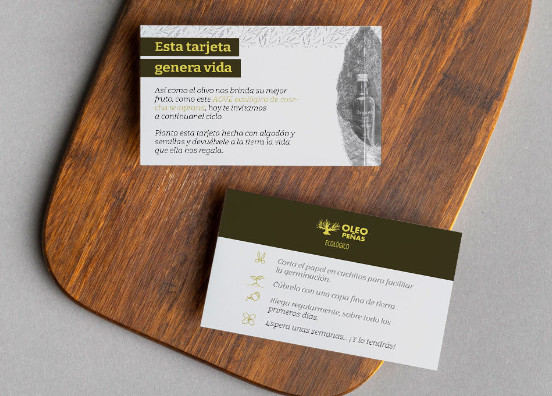 Tarjeta Plantable Coop San Isidro de Valdepeñas de Jaén