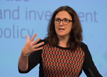 Cecilia Malmström, comisaria de Comercio de la UE.