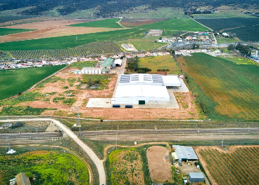 Dcoop, vista aérea planta de Antequera