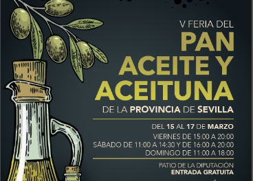 Cartel anunciador Feria del Pan y Aceite