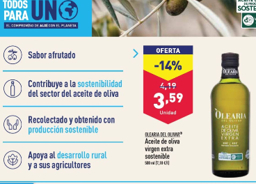 Las ventas de aceite de oliva caen un 18,22% hasta julio