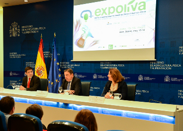 Presentación de Expoliva en la sede del Ministerio de Agricultura.