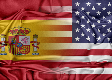 Banderas España-EEUU