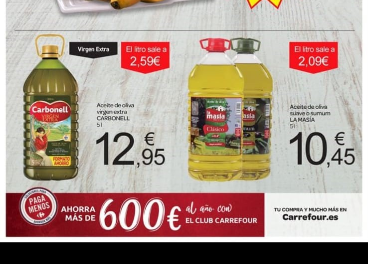 El PVP del de llega a 2€ en el Olimerca.