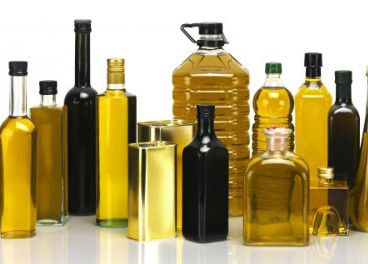 Envases de aceites de oliva