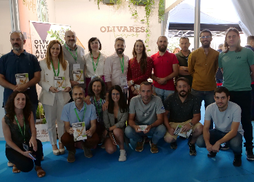 Momento del acto de presentación en Expoliva